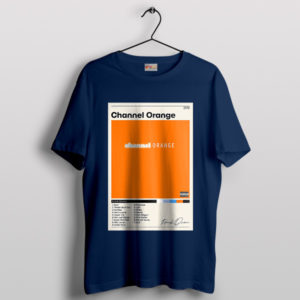 Grammy Winner Channel Orange Album Navy T-Shirt