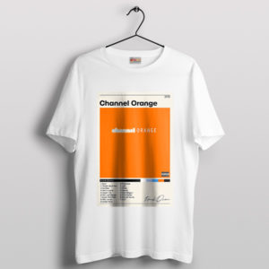 Grammy Winner Channel Orange Album White T-Shirt