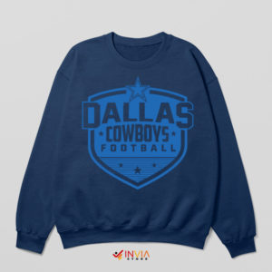 Graphic Dallas Cowboys Super Bowl Wins Navy Sweatshirt