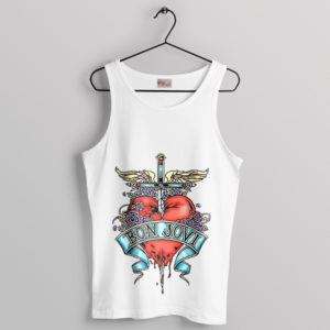 Shot Through The Heart Bon Jovi Tank Top