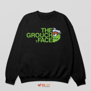 Grouch Cartoon The North Face Sweatshirt