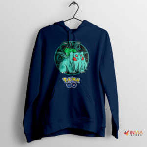 Halloween Bulbasaur Cthulhu Navy Hoodie