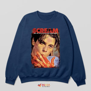 Halloween Gifts Billy Loomis Scream Navy Sweatshirt