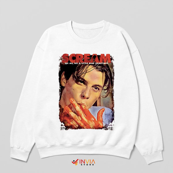 Halloween Gifts Billy Loomis Scream White Sweatshirt