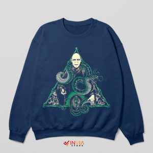 Harry Potter Hogwarts Mystery Voldemort Navy Sweatshirt