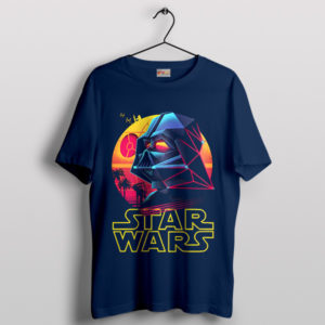 Helmet Anakin Skywalker Force Ghost Navy T-Shirt