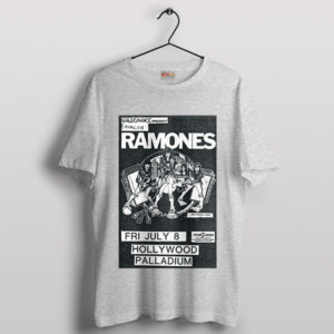 Hollywood Palladium Ramones All Dead Sport Grey T-Shirt