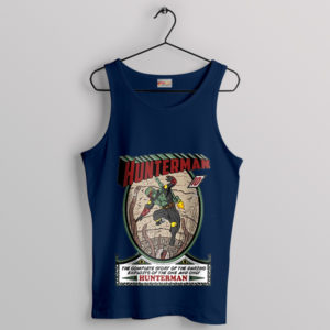 Hunterman Series Boba Fett Graphic Navy Tank Top