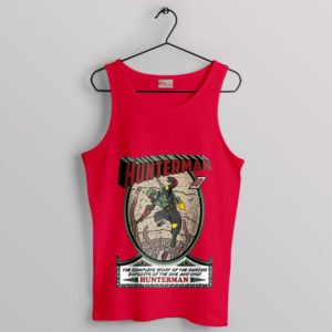 Hunterman Series Boba Fett Graphic Red Tank Top