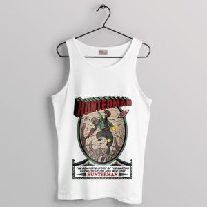 Hunterman Series Boba Fett Graphic White Tank Top