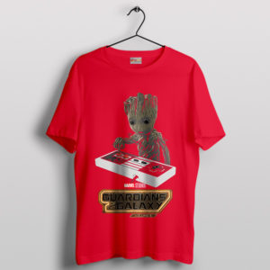 I Am Groot Episodes DJ Groot Red T-Shirt