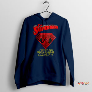 I'm Darth Vader Superman Legacy Navy Hoodie