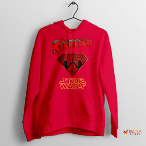 I'm Darth Vader Superman Legacy Red Hoodie