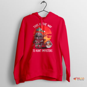 Impostors Non Human Mandalorians Red Hoodie