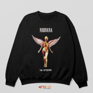 In Utero Album Cover Vintage Nirvana Sweatshirt