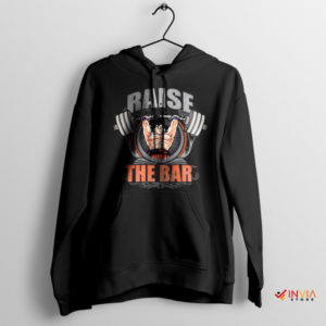 Insaiyan Workout Goku Raise The Bar Black Hoodie