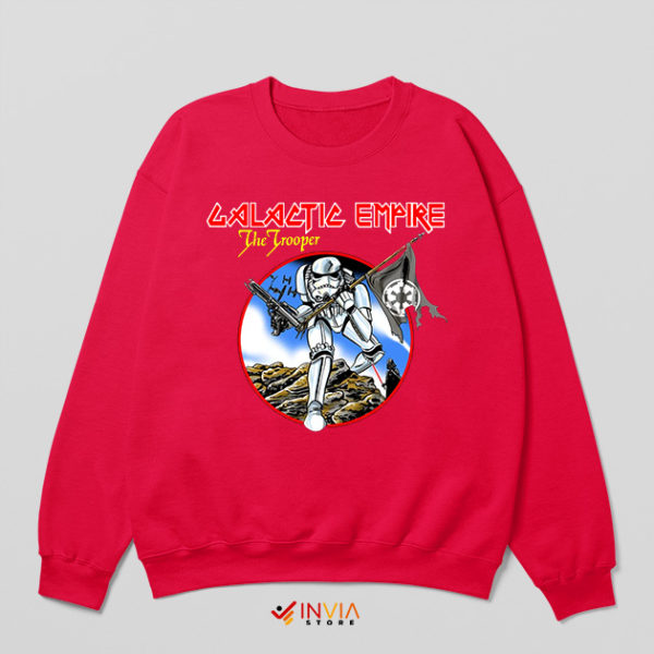 Invasion of Rarities Album Stormtrooper Red Sweatshirt