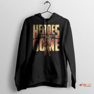 Iron Man Endgame Snap Hologram Speech Hoodie