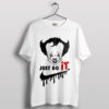 IT Pennywise Face With Nike Swoosh T-Shirt