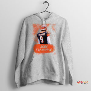 Jersey 9 Joe Burrow Meme Franchise Sport Grey Hoodie