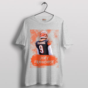 Joe Burrow Meme Franchise Bengals Sport Grey T-Shirt