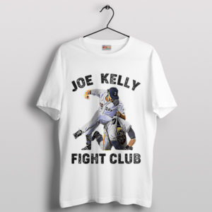 Joe Kelly Baseball Meme Fight Club White T-Shirt