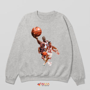 Jordan Dunk Panda Caricature Body Sport Grey Sweatshirt