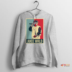 Juice Wrld the Party Never Ends Sport Grey Hoodie