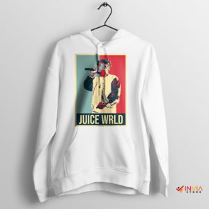 Juice Wrld the Party Never Ends White Hoodie