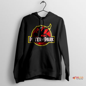 Jurassic Park Meme Peter Parker Spider Man Black Hoodie