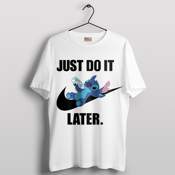 Just Do It Later Stitch Stuff T-Shirt