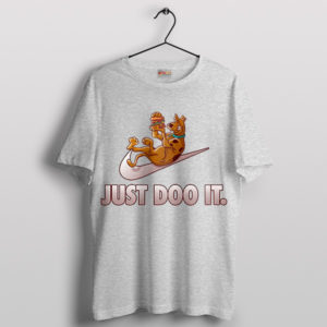 Just Doo It Shaggy Meme Nike Sport Grey T-Shirt