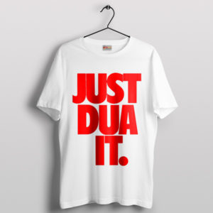 Just Dua Lipa New Rules White T-Shirt