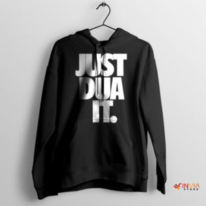 Just Dua Lipa Nike New Man Black Hoodie