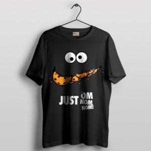 Just Om Nom Cut the Rope Nike Black T-Shirt