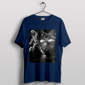 Kobe Jump Shot Alone 24 Lakers Navy T-Shirt