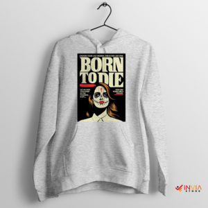 Lana Del Rey Choose Your Last Words Sport Grey Hoodie