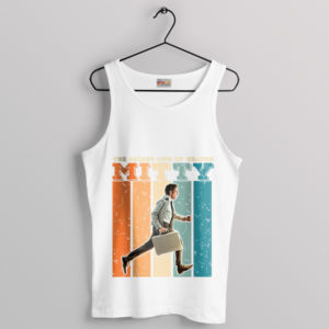 Life Magazine Motto Walter Mitty White Tank Top