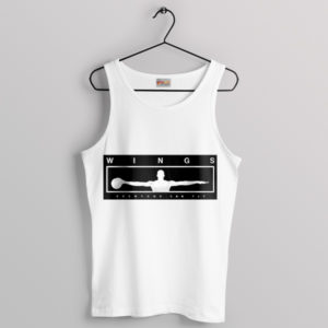 Limited Jordan Wing Graphic White Tank Top