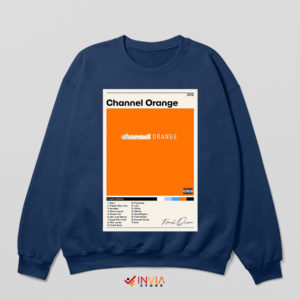 List Frank Ocean Channel Orange Songs Navy Sweatshirt