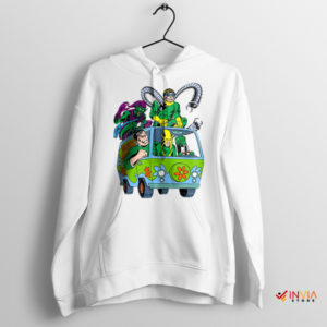 List of Spider Man Villains Scooby-Doo Van White Hoodie