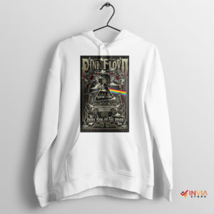 Live Rainbow Theater Pink Floyd money White Hoodie