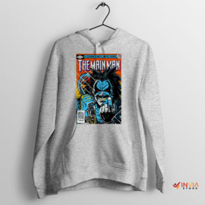 Lobo DC Character Main Man Comic Sport Grey Hoodie