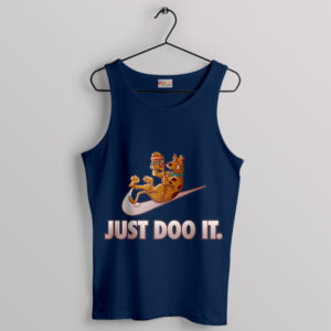 Logo Shaggy Just Doo It Nike Navy Tank Top