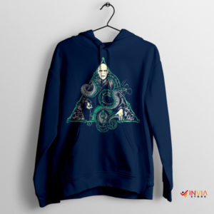 Lord Voldemort Wizarding World Art Navy Hoodie