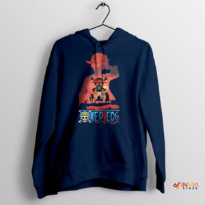 Luffy Straw Hat Gear 5 Netflix Anime Navy Hoodie