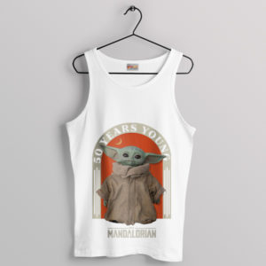 Mandalorian Baby Yoda 50 Years Young Tank Top