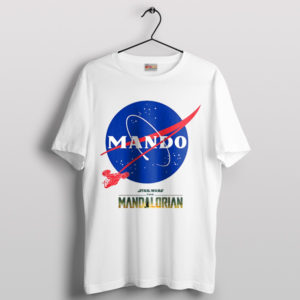 Mando Mandalorian Nasa Logo History T-Shirt