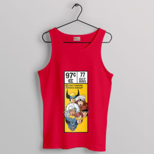 Marvel Comics Series X- Men 97 Cartoon Red Tank Top