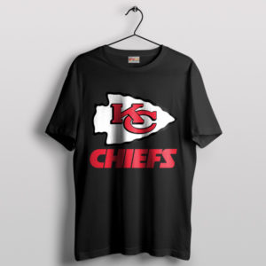 Mascot Art Chiefs Game Today Black T-Shirt
